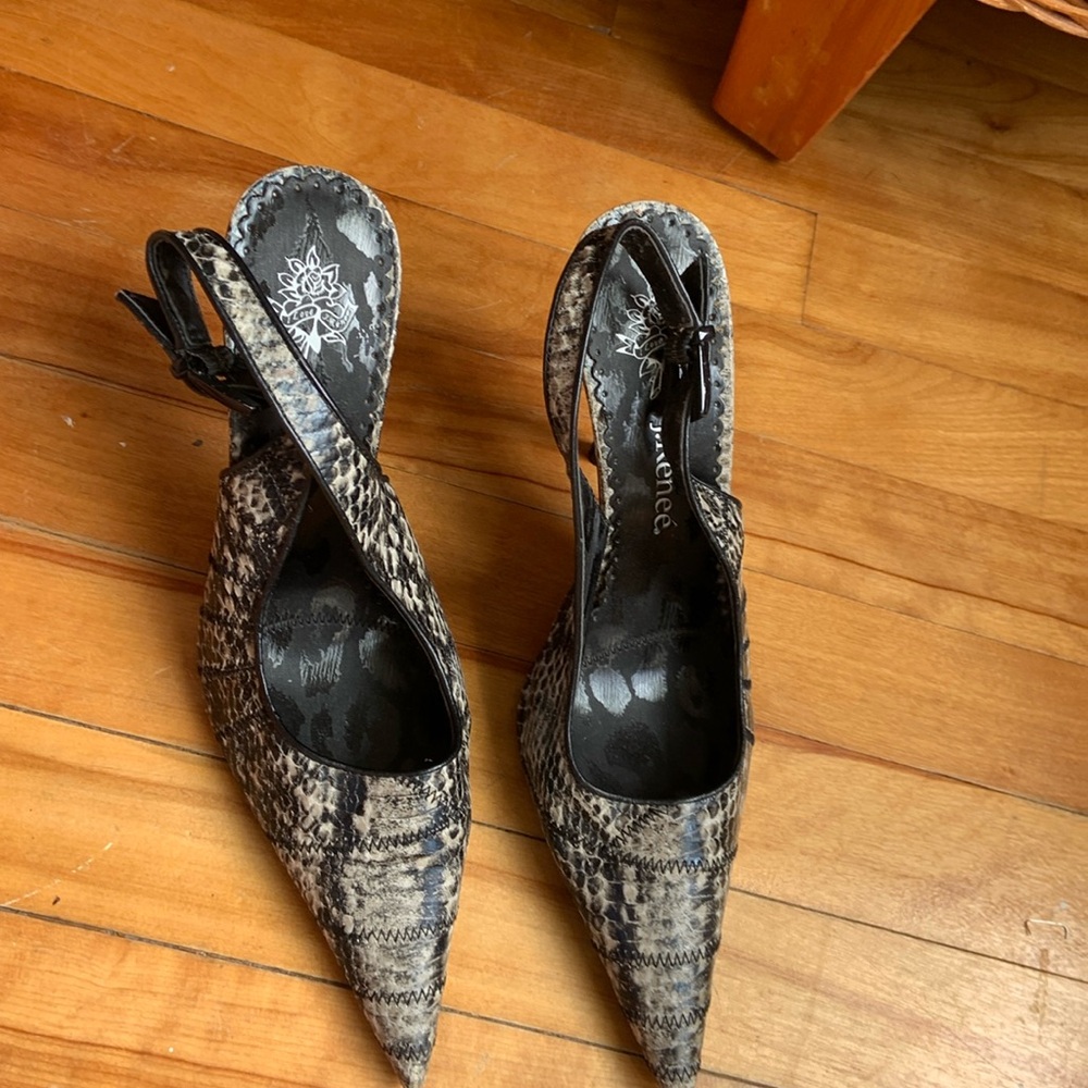Snake skin Stillettos J. Reneé